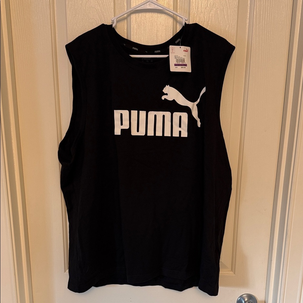 PUMA Black Muscle Tee